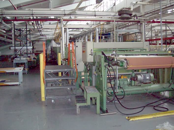 ZIMMER 90" Coating Laminating Line, 1990 yr,